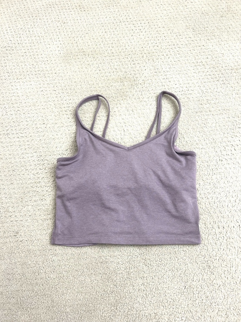 Halo Performance Lilac Purple Crop Vuori Tank